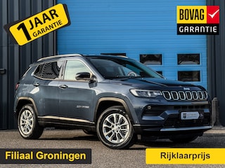 Jeep Compass 4xe 190 Plug-in Hybrid Electric Limited Lease Ed. Prijs Inclusief Onderhoud & 12 Maand BOVAG Garantie | Cruise Control Adaptief | Trekhaak | Stoelverwarming |