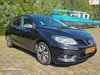 Nissan Pulsar 1.2 DIG-T Tekna achteruit camera navigatie cruis control leerbekeleding stoelverwarming parkeer sensor