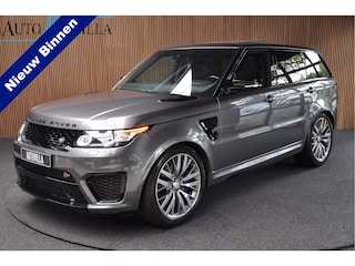 Land Rover Range Rover Sport 5.0 V8 Supercharged SVR Panodak Leer Navi Camera PDC 22" LM velgen Elektr. achterklep Alcantara binnenhemel