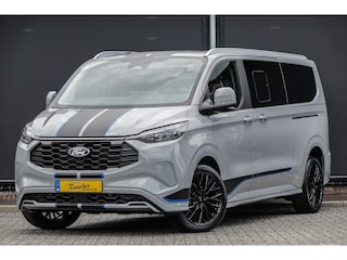 Ford Tourneo Custom L2H1 2.5 PHEV 233Pk Aut. | Sport | Plug In Hybrid | 8-Persoons | 360° Camera | 2xSchuifdeur | Trekhaak | 20"