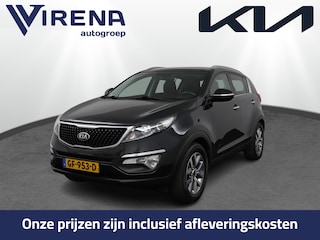 Kia Sportage 1.6 GDI BusinessPlusLine Airco - Navigatie - Cruise Control - Lederbekleding - Schuifkanteldak - Trekhaak - 12 Maanden BOVAG Garantie