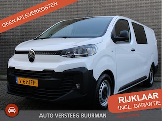 Citroën Jumpy 2.0 BlueHDI 145PK EAT8 Automaat L3 Dubbele Cabine Cruise & Climate control, Navigatie, Radio/DAB, Bluetooth, Pack City Plus