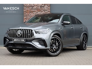 Mercedes-Benz GLE Coupé 53 Hybrid 4MATIC+ Premium Aut9 | Facelift | Luchtvering | Distronic Pro | Memory | Trekhaak | Stoelventilatie | HUD | Verwarmd Stuurwiel | Burmester | Soft-Close | Nappa Leder |