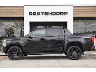 Volkswagen Amarok 3.0TDI/240pk 4Motion Plus Cab Aventura BLACKSTYLE (2 persoons/ grijs kenteken)|2024|Leer|Trekhaak|360 Camera|Virtual Cockpit|Blindspot|21"Blackstyle|Elektr. Roll Cover|IQ LED|PDC|Harman/Kardon|Cruise+ACC|Dakrail