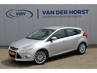 Ford Focus 1.0 EcoBoost Luxe uitvoering, Cruise control, Duo zone climate control, Xenon+LED, Parkeersensoren V+A, Keyless, Bluetooth