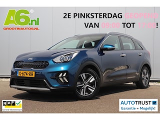 Kia Niro 1.6 GDi Hybrid DynamicLine Automaat Half Leder Navigatie Camera Adaptive Cruise Lane Assist Clima Carplay Android