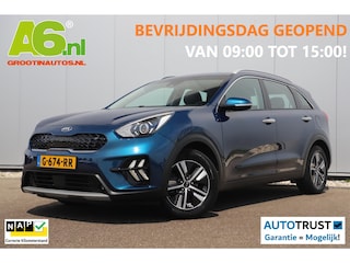 Kia Niro 1.6 GDi Hybrid DynamicLine Automaat Half Leder Navigatie Camera Adaptive Cruise Lane Assist Clima Carplay Android