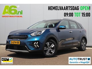 Kia Niro 1.6 GDi Hybrid DynamicLine Automaat Half Leder Navigatie Camera Adaptive Cruise Lane Assist Clima Carplay Android