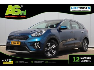 Kia Niro 1.6 GDi Hybrid DynamicLine Automaat Half Leder Navigatie Camera Adaptive Cruise Lane Assist Clima Carplay Android