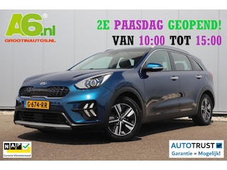 Kia Niro 1.6 GDi Hybrid DynamicLine Automaat Half Leder Navigatie Camera Adaptive Cruise Lane Assist Clima Carplay Android