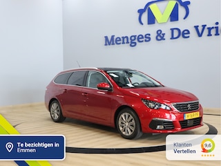 Peugeot 308 SW 1.2 PureTech Blue Lease Premium Airco ECC | LED | Panorama | Massage | Memory | Trekhaak | Navigatie | Camera | DAB | Isofix | NAP | Apple Carplay