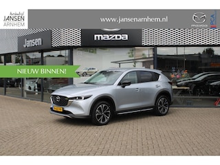 Mazda CX-5 2.0 SkyActiv-G 165 Newground Automaat, Trekhaak, All Season, LMV 19 Inch, Navi, Clima, Stoelverwarming, Stuurverwarming, Half Leder, Apple Carplay, HUD, Cruise, LKA, Elektrische klep
