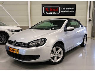 Volkswagen Golf Cabriolet 1.2 TSI BMT Airco-ECC PDC App connect Stoelverwarming LMV Cruise control Boekjes Windscherm Zeer nette auto, lage km.stand