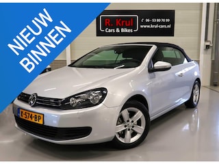Volkswagen Golf Cabriolet 1.2 TSI BMT Airco-ECC PDC App connect Stoelverwarming LMV Cruise control Boekjes Windscherm Zeer nette auto, lage km.stand