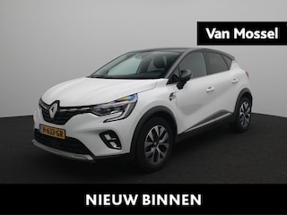 Renault Captur TCe 100 Intens | Parkeersensoren v+a met achteruitrijcamera | Pack EASY LINK navigatie met Android Auto & Apple CarPlay | Ruimtebesparend res.wiel | Lichtmetalen wielen 17" 'Bahamas' met zwarte inleg |