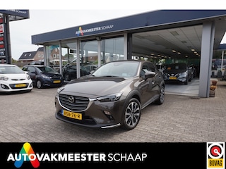 Mazda CX-3 2.0 SkyActiv-G 120 SkyLease GT , Automaat , 12 mnd bovag garantie. , aditive cruise control , navi , camera , lm velgen 18 inch , enz.