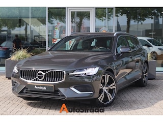 Volvo V60 T6 Inscription Twin Engine 340pk AWD | Leder | Memory | Stoelverwarming | Navi | Cruise | Climate | Carplay