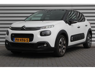 Citroën C3 1.2 PURETECH 110PK SHINE AUTOMAAT / NAVI / CLIMA / LED / PDC / CAMERA / 17" LMV / WINTERPAKKET /BLUETOOTH / CRUISECONTROL / 1E EIGENAAR / NIEUWSTAAT !!