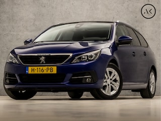 Peugeot 308 SW 1.2 PureTech Sport (PANORAMADAK, APPLE CARPLAY, GROOT NAVI, PARKEERSENSOREN, SPORTSTOELEN, GETINT GLAS, CRUISE, LANE ASSIST, NIEUWE APK, NIEUWSTAAT)