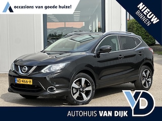 Nissan Qashqai 1.2 N-Connecta | NL Auto/2e Eig./Voll.Historie/360° camera/Pano.Dak/Clima/Cruise/Bluetooth/Trekhaak