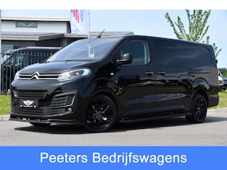 Citroën Jumpy 2.0 BlueHDI 180 XL DC Black Edition Adaptieve Cruise, 360 Camera, Head-up, 177PK, 2 x Schuifdeur, Trekhaak, Carplay, Stoelverwarming, UNIEK!