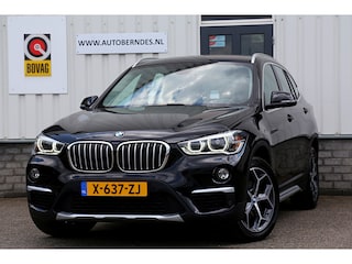 BMW X1 sDrive18i High Executive Automaat*Perfect BMW onderh.*Half Leder/Stoelverw./Sfeer/Elek. Klep/Climate-Control/Cruise-Control/Botswaarschuwing/Parkeersens./18 inch LM*