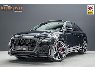 Audi Q8 4.0 600pk TFSI quattro |carbon ext.|massage|panoramadak|B&O|RS sportstoelen|keramisch|360 camera|luchtvering|HUD|Bang&Olufsen|Apple Carplay|