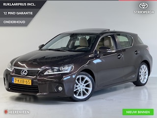 Lexus CT 200h Luxury Line | Crème leder | Mark Levinson | Geheugen stoel bestuurder | Schuif/kantel dak | Afneembare trekhaak |