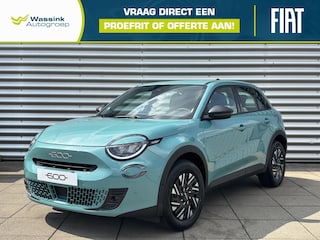 Fiat 600 1.2 Hybrid Turbo Charged 100pk Automaat Urban | Cruise Control | Carplay | Parkeersensoren | Camera