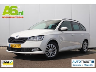 Skoda Fabia Combi 1.0 TSI Ambition 95PK Trekhaak Navigatie Carplay Android Bluetooth Parkeersensor Getint Glas