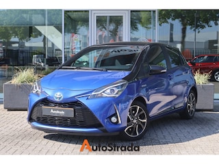 Toyota Yaris 1.5 Hybrid Bi-Tone 100pk 5D CVT | LED | Cruise | Climate | Navi | Camera | Automaat | Bluetooth | Lichtmetaal