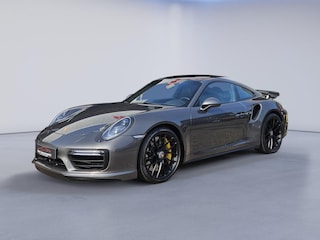 Porsche 911 3.8 Turbo S /Keramische remmen/Burmester/Adapt. Cruise Contr./PASM/Stoelverkoeling/Parkeersens.+Camera/Sport Chrono Plus/Carbon/Open dak/Centerlock 20''/(MET GARANTIE*)