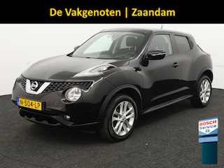 Nissan Juke 1.2 DIG-T S/S Connect Edition airco-autom, cruisec, navi, bleutooth, arijcam, lmvelg, tpms, mistlamp, aux/usb/ leuke eigenwijze auto met hoge instap en alle luxe