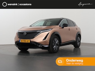 Nissan Ariya Evolve 91 kWh | Luxe bekleding | Apple Carplay/Android Auto | HUD | Panoramadak | 360 camera | Dodehoek detectie | Cruise control Adaptief | Warmtepomp |