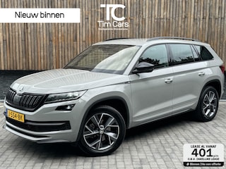 Skoda Kodiaq 1.5 TSI Sportline Automaat | Trekhaak uitklapbaar | Grootscherm navigatiesysteem | Stoelverwarming | Adaptieve cruise control | Dode hoek detectie | Canton HiFi | LED | Achteruitrijcamera | Parkeersensoren voor en achter