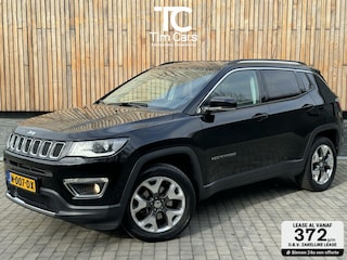 Jeep Compass 1.4 MultiAir Limited 4x4 Automaat | Half/leer | Stoelverwarming | Stuurverwarming | Navigatiesysteem | Apple CarPlay | LED verlichting | Adaptieve cruise control | Achteruitrijcamera | Parkeersensoren voor en achter