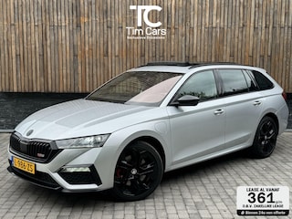 Skoda Octavia Combi 1.4 TSI RS iV PHEV Panoramadak | Head-up display | Achteruitrijcamera | Matrix LED | Stoel en stuurverwarming | Cruise control adaptief | Parkeersensoren voor en achter