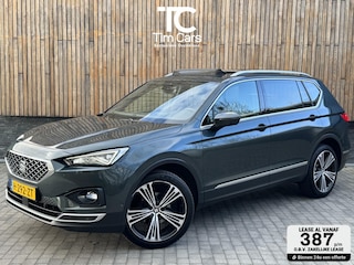 Seat Tarraco 1.5 TSI Xcellence Automaat | Panoramadak | LED verlichting | Stoelverwarming | Adaptive cruise control | 20 inch lichtmetalen velgen | Achteruitrijcamera | Parkeersensoren voor en achter