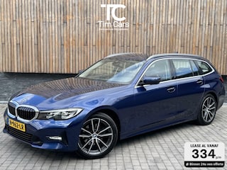 BMW 3-serie Touring 320i Executive Edition Automaat | Harman Kardon HiFi | Sportstoelen | Kunstlederen/stof bekleding | Mediterranblau Metallic | Apple CarPlay | LED koplampen | 18 inch lichtmetalen velgen| Parkeersensoren voor en achter