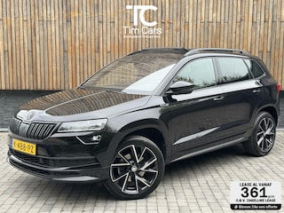 Skoda Karoq 1.5 TSI Sportline Automaat | Panoramadak | LED | Stoelverwarming | Adaptieve cruise control | Dode hoek detectie | Trekhaak uitklapbaar | Canton HiFi | Elektrisch bedienbare achterklep | Parkeersensoren voor en achter | Achteruitrijcamera