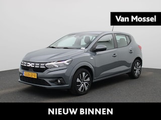 Dacia Sandero 1.0 TCe 90 Expression | PDC Achter | Licht- en Regensensor | Cruise Control & Snelheidsbegrenzer | LED-Verlichting | Airconditioning |  DAB-Radio | Apple Carplay & Android Auto