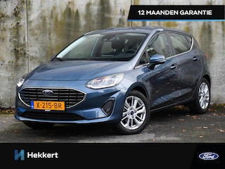 Ford Fiesta Titanium 1.0 EcoBoost Hybrid 125pk 16''LM | WINTER PACK | KEYLESS | CRUISE.C | DAB | PDC ACHTER