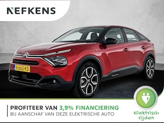 Citroën C4 EV Feel Pack 50 kWh 136 pk | Navigatie | Achteruitrijcamera | Parkeersensoren Achter | Comfortstoelen | Full-LED Koplampen | DAB Ontvanger | Climate Control | Cruise Control | 18" Lichtmetalen Velgen | Apple Carplay/Android Auto |