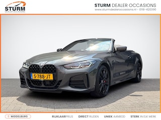 BMW 4-serie Cabrio M440i xDrive High Executive M Sport Pro NL-Auto NP. €121.000! | Trekhaak Uitklapbaar | Nekverwarming | 360° Camera | Individual Interieur | Head-Up Display | Rijklaarprijs!