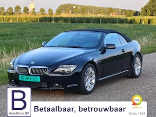 BMW 6-serie Cabrio 650i 4.8 V8 367 PK /Japanse documenten aanwezig/Zie tekst/