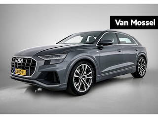 Audi Q8 55 TFSI e quattro Pro Line S | Matrix LED | 22''LM velgen | Panoramadak | Keyless | Sfeerverlichting | Verwarmde voorstoelen | Band & Olufsen audio | Elektrische stoel met memory |