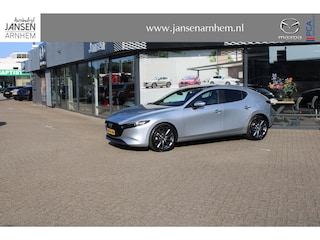 Mazda 3 HB 2.0 e-SkyActiv-G M Hybrid 122 Comfort , Automaat, LMV 18 Inch, HUD, Zwart dak, Stuurverwarming, Stoelverwarming, Clima, stoffen bekleding, Apple Carplay, PDC, Camera, Navi, Adap. Cruise
