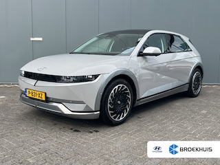 Hyundai Ioniq 5 Lounge 73kWh 217pk Zonnepaneel Premium Audio | Carplay | Solarpanel | Adaptive Cruise | Voorstoel met geheugen | Elektrische trekhaak | Dodehoek detectie | Elektrische achterklep | Head-up display | Stoelventilatie