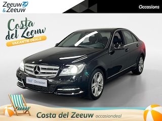 Mercedes-Benz C-klasse 180 Ambition Avantgarde AUTOMAAT NAVI CRUISE CONTROLE XENON HALF LEDER PARKEERSENSOREN VOOR + ACHTER DEALER ONDERHOUDEN 1E EIGENAAR ORGINEEL NEDERLANDSE AUTO PAS 52000KM