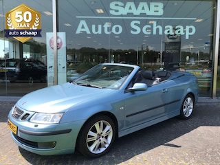 Saab 9-3 Cabrio 1.8t Vector Anniversary Automaat | Rijklaar incl garantie | Kap 2022 Hirsch 195 pk Turbodruk meter Xenon Navigatie